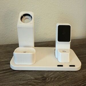 White Multi-Device Charging Station